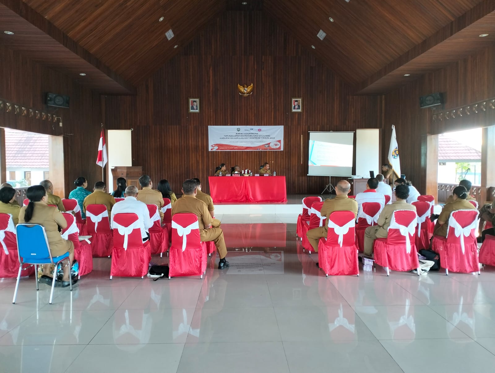 Sambutan Rapat Koordinasi Percepatan Penurunan Stunting di Kabupaten Kepulauan Tanimbar